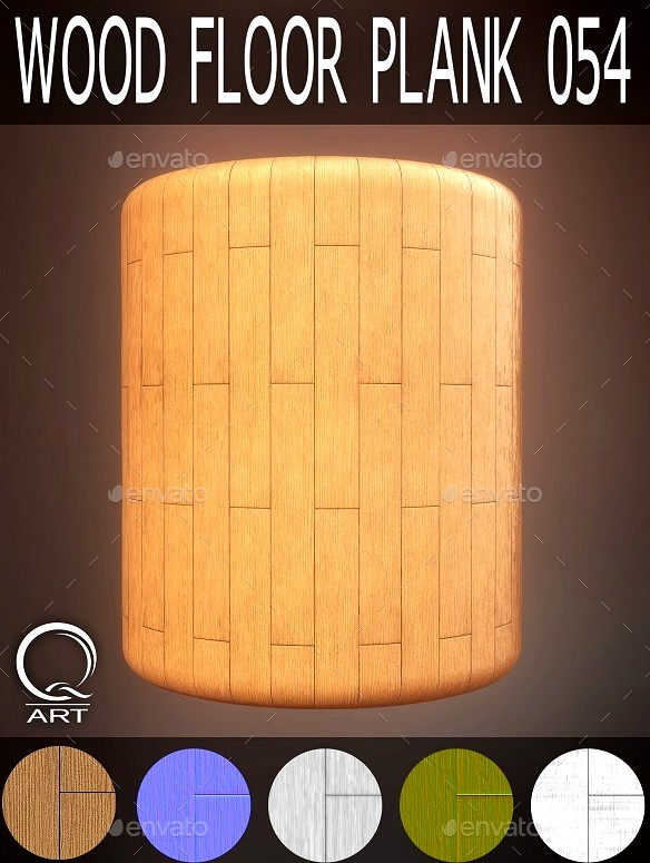 Wood Floor Plank 054