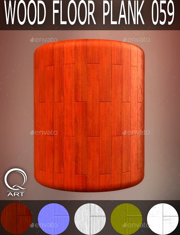 Wood Floor Plank 059