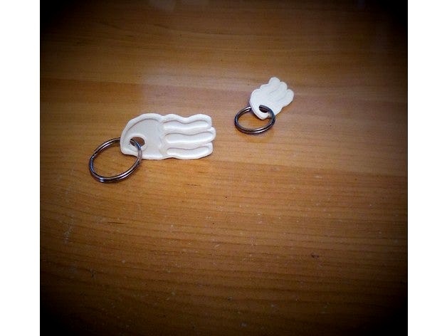 Porte clés tridactyle by ledjo