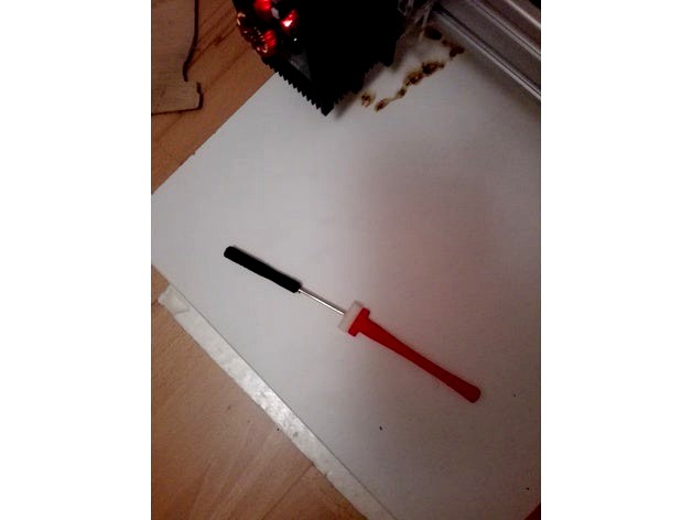 Laseraxe focus tool for 10W diode laser (17mm) by Lanius