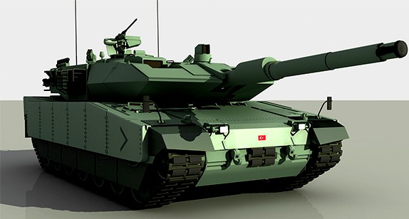 Turkish Main Battle Tank Altay
