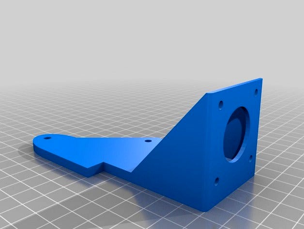Titan extruder right side holder for Anet A8 by sagatxxx