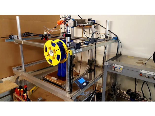 Big DIY 3D printer 2 by JobSmolders
