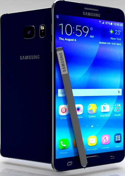 Samsung Galaxy Note 5 Black Sapphire