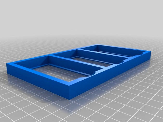 Customizable Board Game Card Caddy by DROP_DB