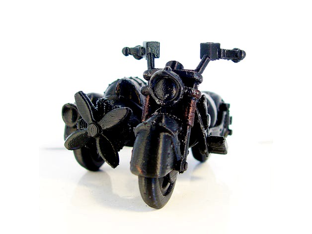 Sidecar Moto Speeder by Tini1