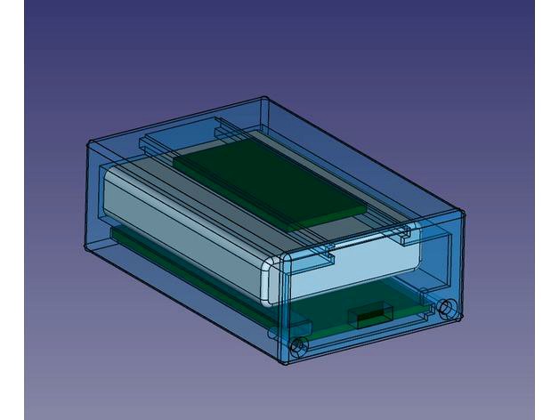 ESP32 + RCWL-0516 + Battery Enclosure by Michaelo