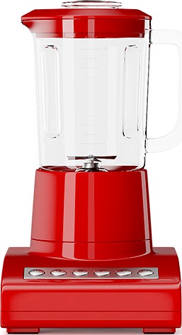 Red Countertop Blender