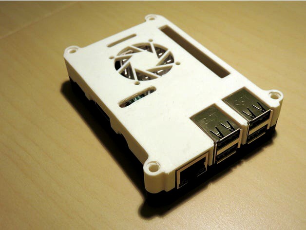 Raspberry Pi 3 Aperture Science Portal case by edixot