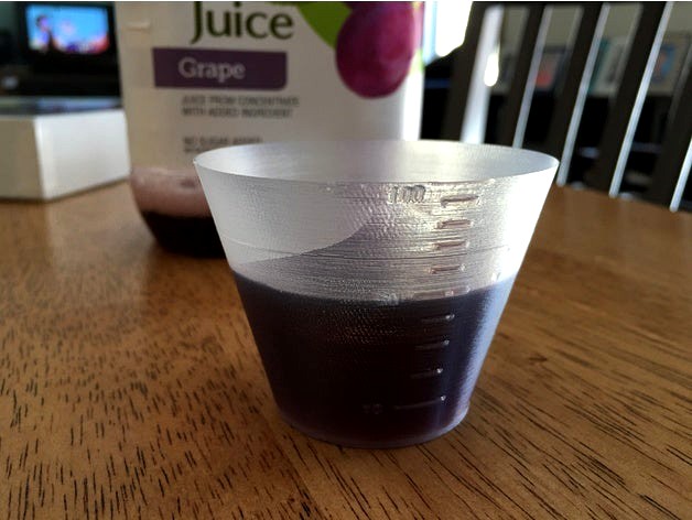 100 ml Cup with Measurements by Nowerr