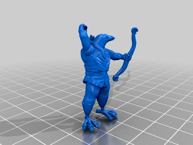 Kenku Archer by kenttk421