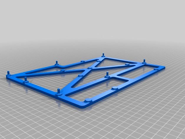 ATX Standoff Frame for 6 hole motherboards by Brasse