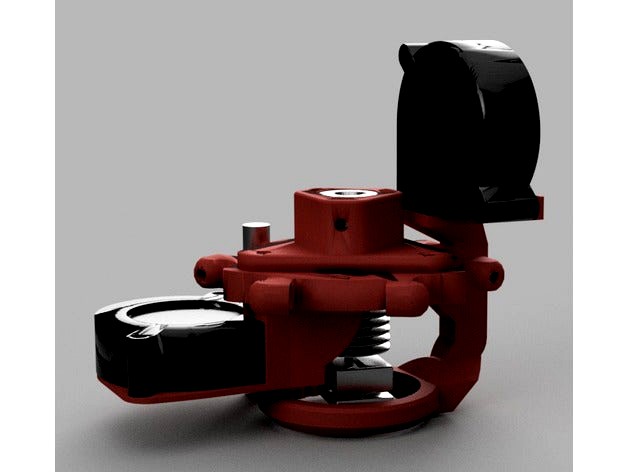 Delta Rostock fan mount 5015 by q3ok