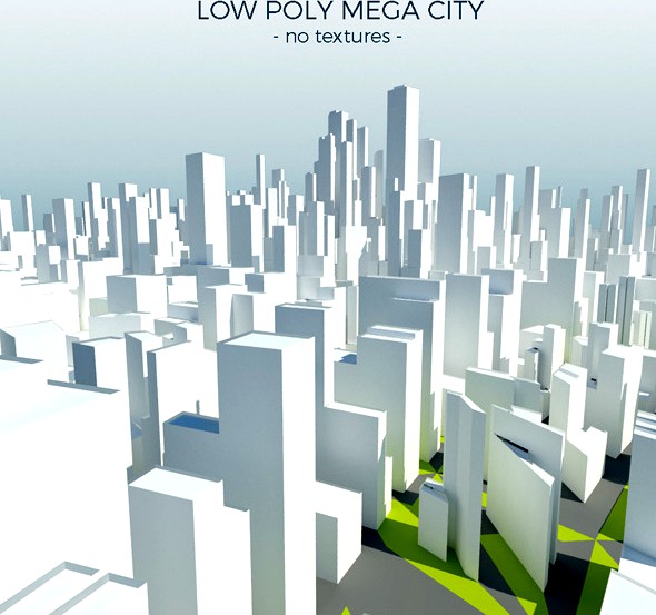 Low Poly Mega City