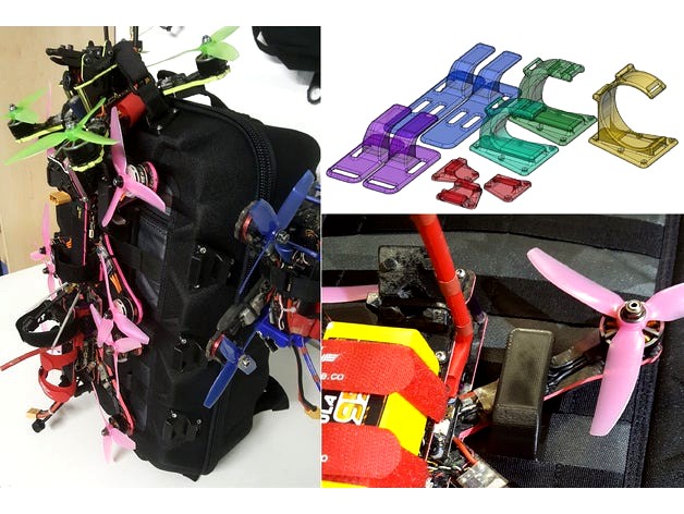 Quad Backpack Parts by 4runner