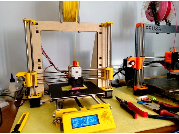 MK2 Clone r1 - Prusa i3 style complete 3D Printer by q3ok