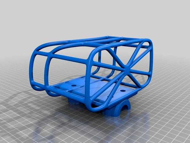 Shampoo Holder (attaches to shower pipe) by rockappalla