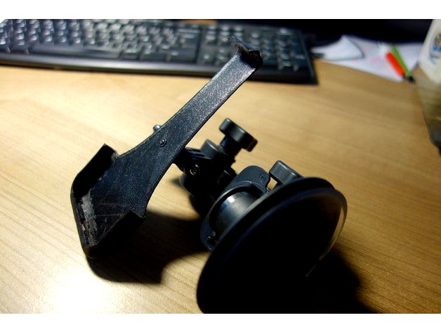 Samsung J7 (and other 5.5 " smartphone ) adapter for Gopro mount. by philfifi670
