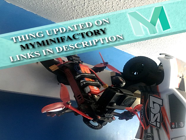 ImmersionRC Vortex 285 Angled Wall Mount by ComikzInk