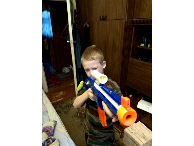 Nerf Rifle Scope by lexa1203