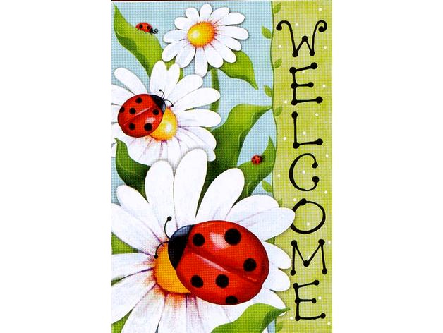Ladybug Welcome Sign by Yuyuy75