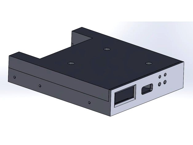 Internal 3-1/2" Gotek case w/ 0.91" OLED Display Window by Element_77