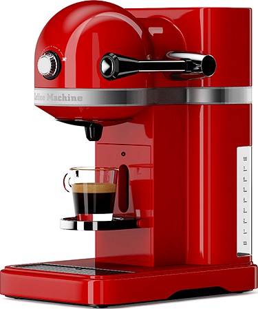 Red Espresso Machine