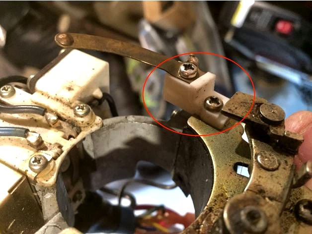 Datsun 280z horn pad signal part mount thing by alexcezil