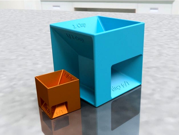 Measuring Cubes by Jevus
