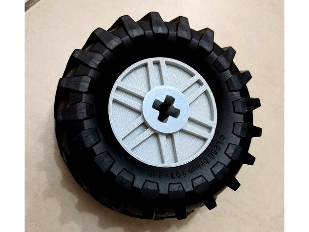 Lego Technic - Custom 3xSize 55982 Wheel by reformy