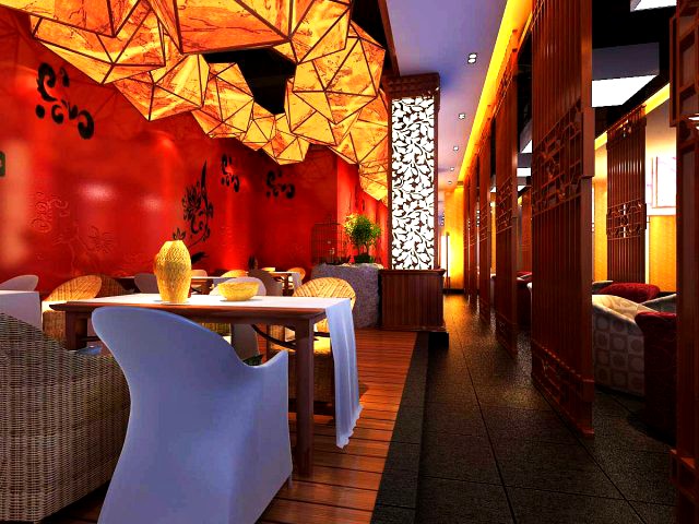 Restaurant 033 3D Model