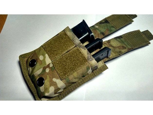 [Airsoft] CYMA CM030 (Glock 18C) pistol magazine pouch insert by tapka