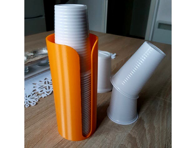200ml Plastic Cup Holder by MEXOD