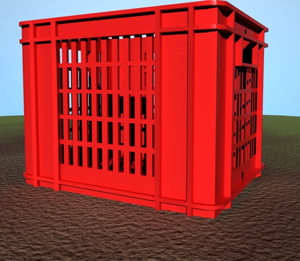 Plastic Milk Crate