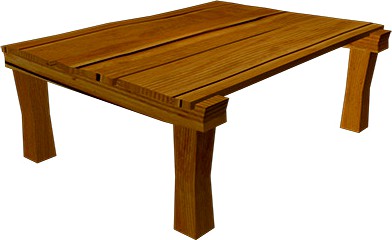 Wooden table