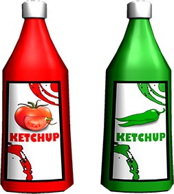 Ketchup bottle