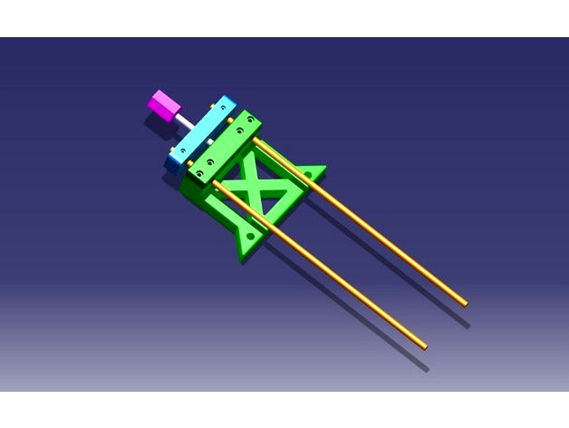 Parallel Stop for Bosch Router (POF 1400) (Parallelanschlag) by Niels1982