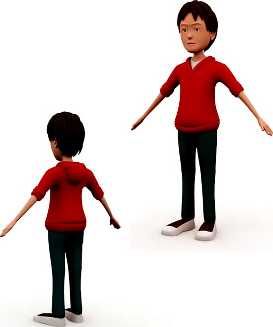 3d Boy Model