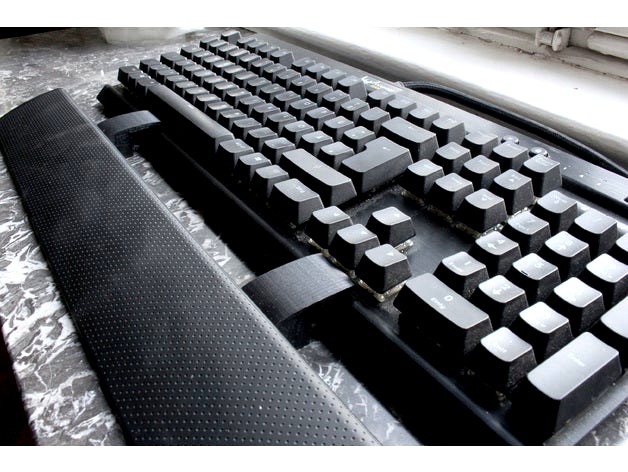 Wrist Rest Spacer for Corsair K70/K65 RGB  by DopeJohnny