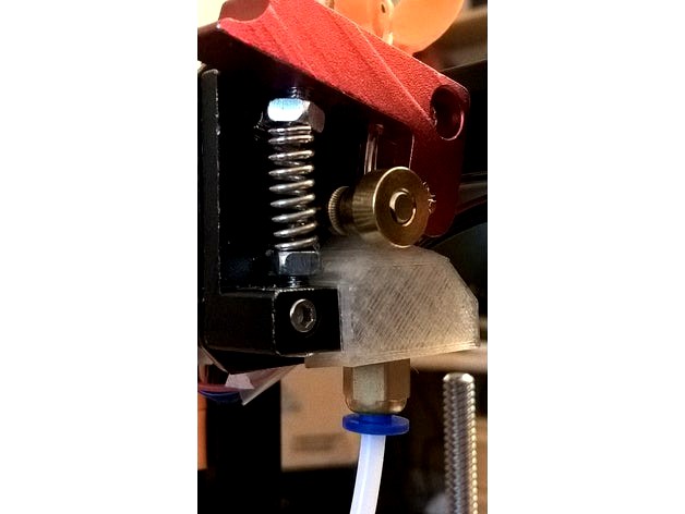 guide for flexible filament into bowden extruder by TMesple