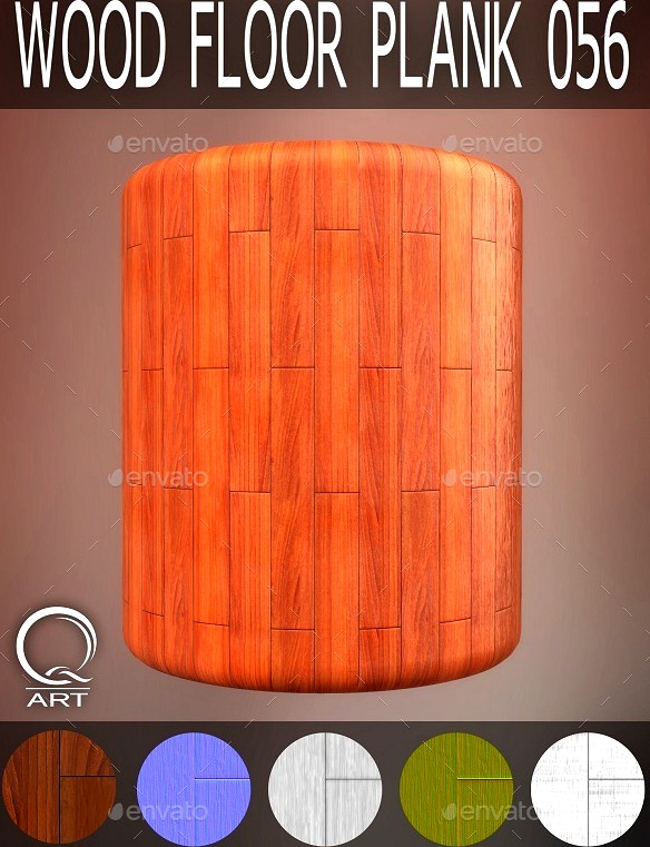 Wood Floor Plank 056