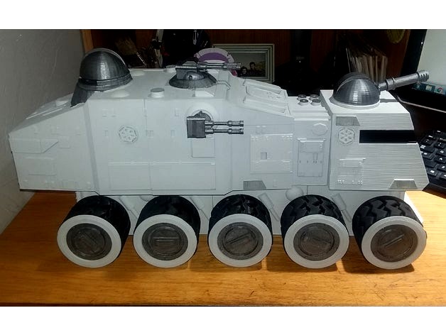 Star wars Turbo Tank/A6 Juggernaut  by phgerv