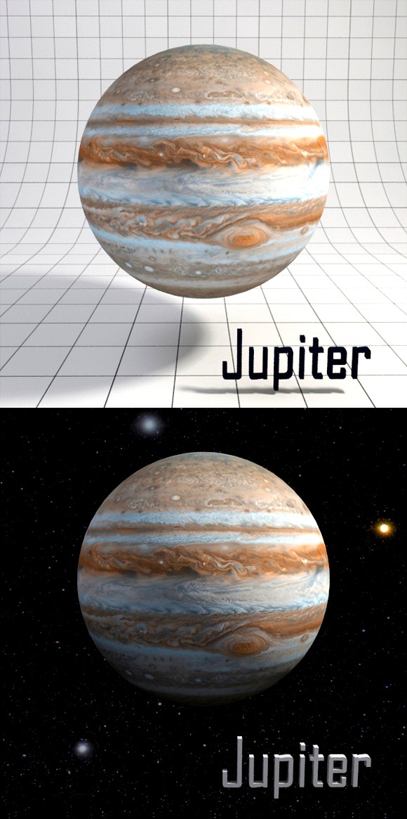 Jupiter - Realistic HD model