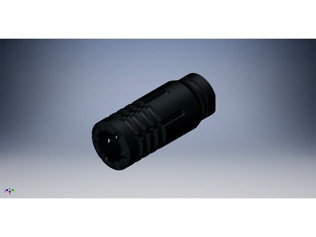 Nerf Muzzle Brake #17 by em_jay