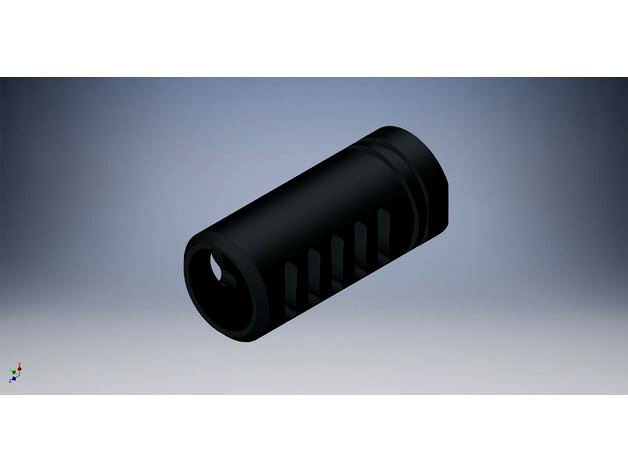 Nerf Muzzle Brake #15 by em_jay