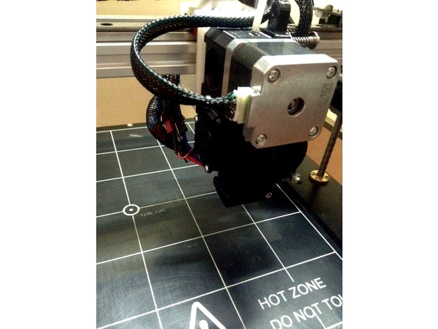 Folgertech FT-5 X Carriage adapter for Prusa i3 MK2 Extruder by AeroFredcom