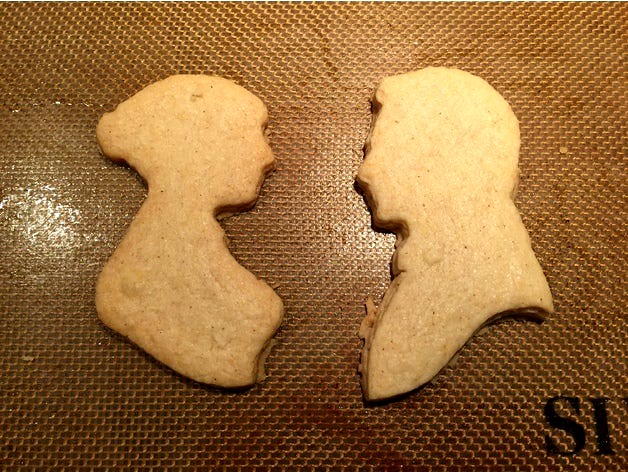 Regency silhouette cookie cutters by davebrarian
