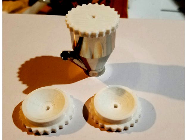 Badger paint cup lid by SteveFury