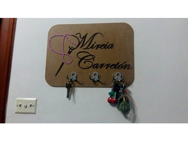 Key hanger by Gastonbras