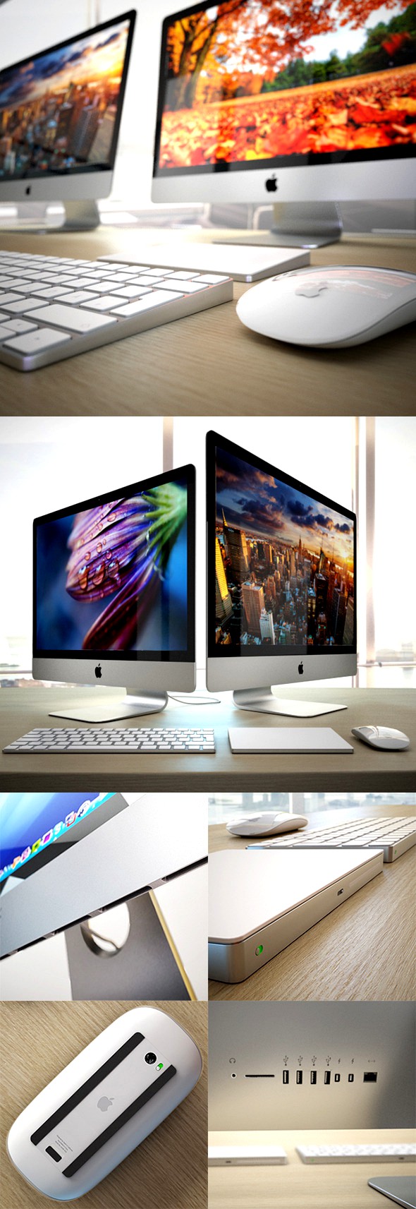 Apple iMac 2015 4k – 5k RETINA with Accessories